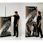 Pop-up banner stand